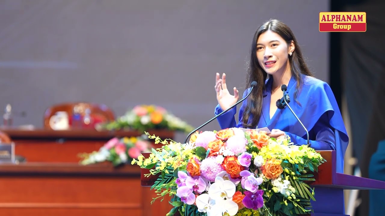 THAM LUẬN CỦA MS. NGUYỄN NGỌC MỸ TẠI ĐẠI HỘI HỘI DOANH NHÂN TRẺ VIỆT NAM LẦN THỨ VII