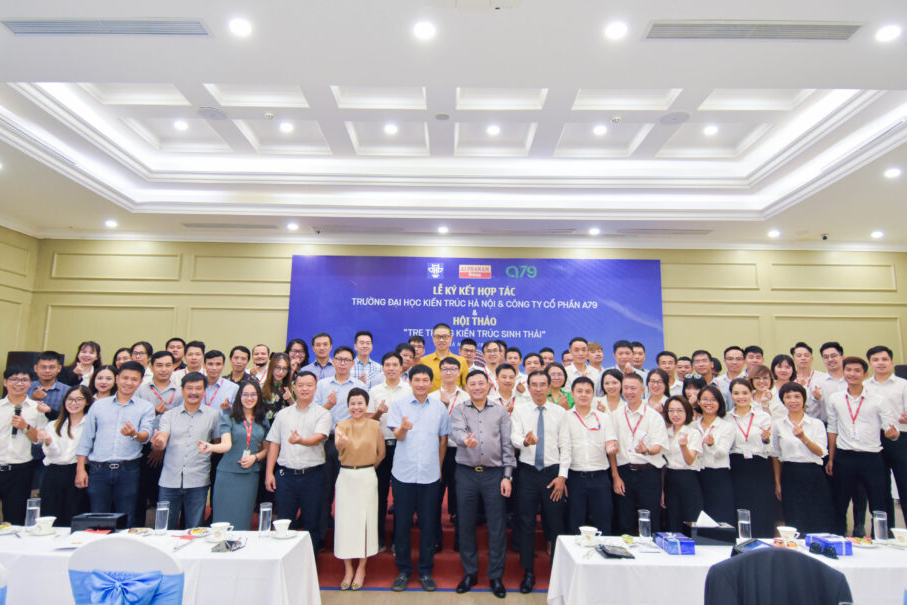 Đại học Kiến trúc Hà Nội & Công ty cổ phần A79 ký kết thỏa thuận hợp tác