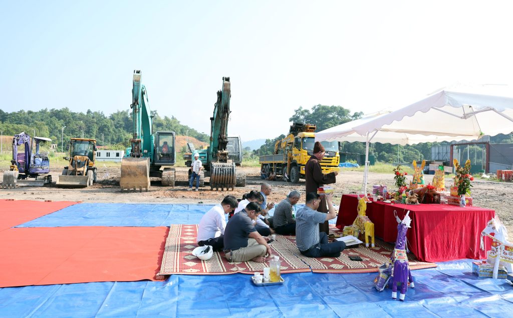 Bứt phá tiến độ, NOXH Golden Square Lào Cai tiếp tục khởi công tòa nhà thứ 3 – Tòa N02 và Tòa Thương mại Dịch vụ