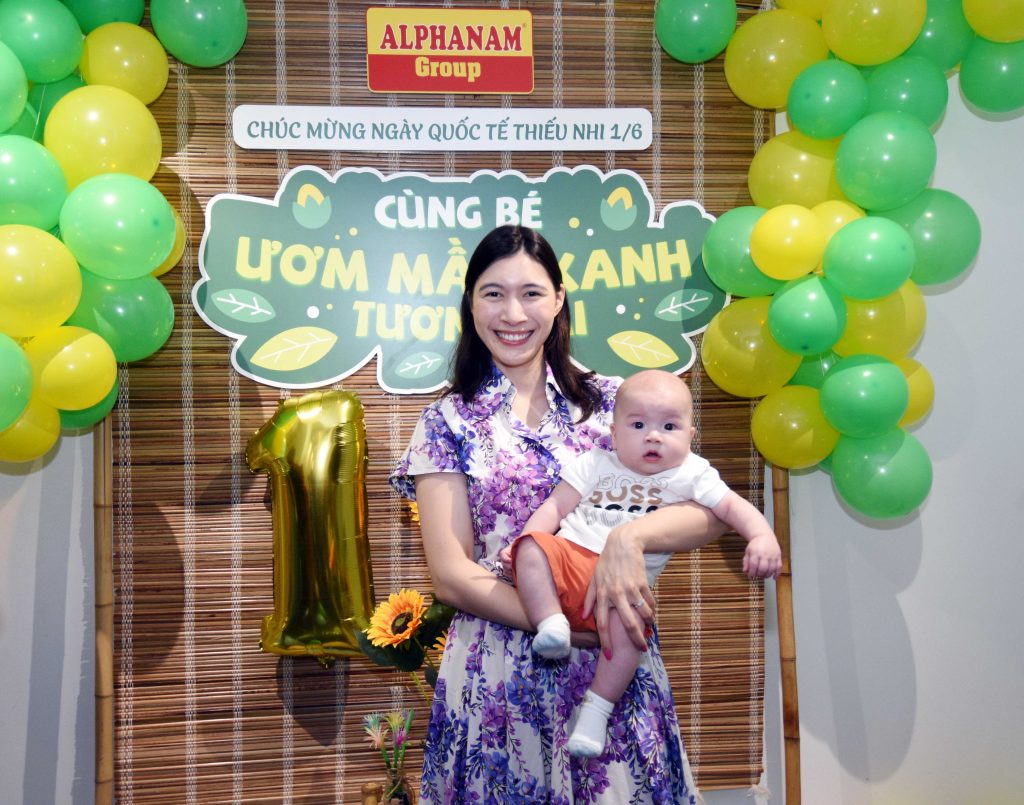 Các Alphanam nhí hân hoan chào đón chương trình hưởng ứng Tết Thiếu nhi tại Alphanam mang tên “Cùng bé ươm mầm xanh tương lai”