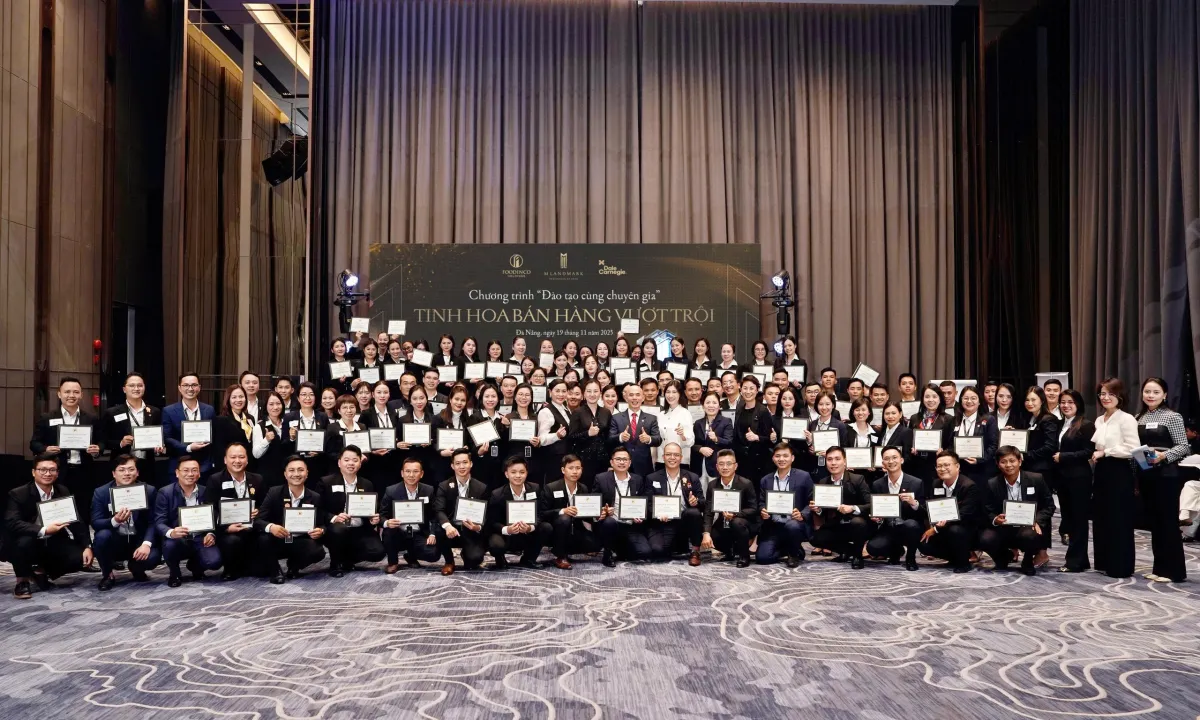 Chương trình ”Đào tạo cùng chuyên gia – Tinh hoa bán hàng vượt trội” với M Landmark Residences Đà Nẵng