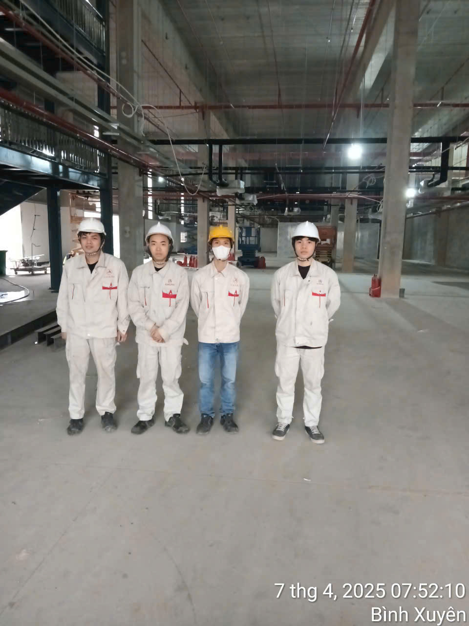 FUJIALPHA lắp đặt ”thần tốc”, đảm bảo tiến độ dự án tại Vĩnh Phúc