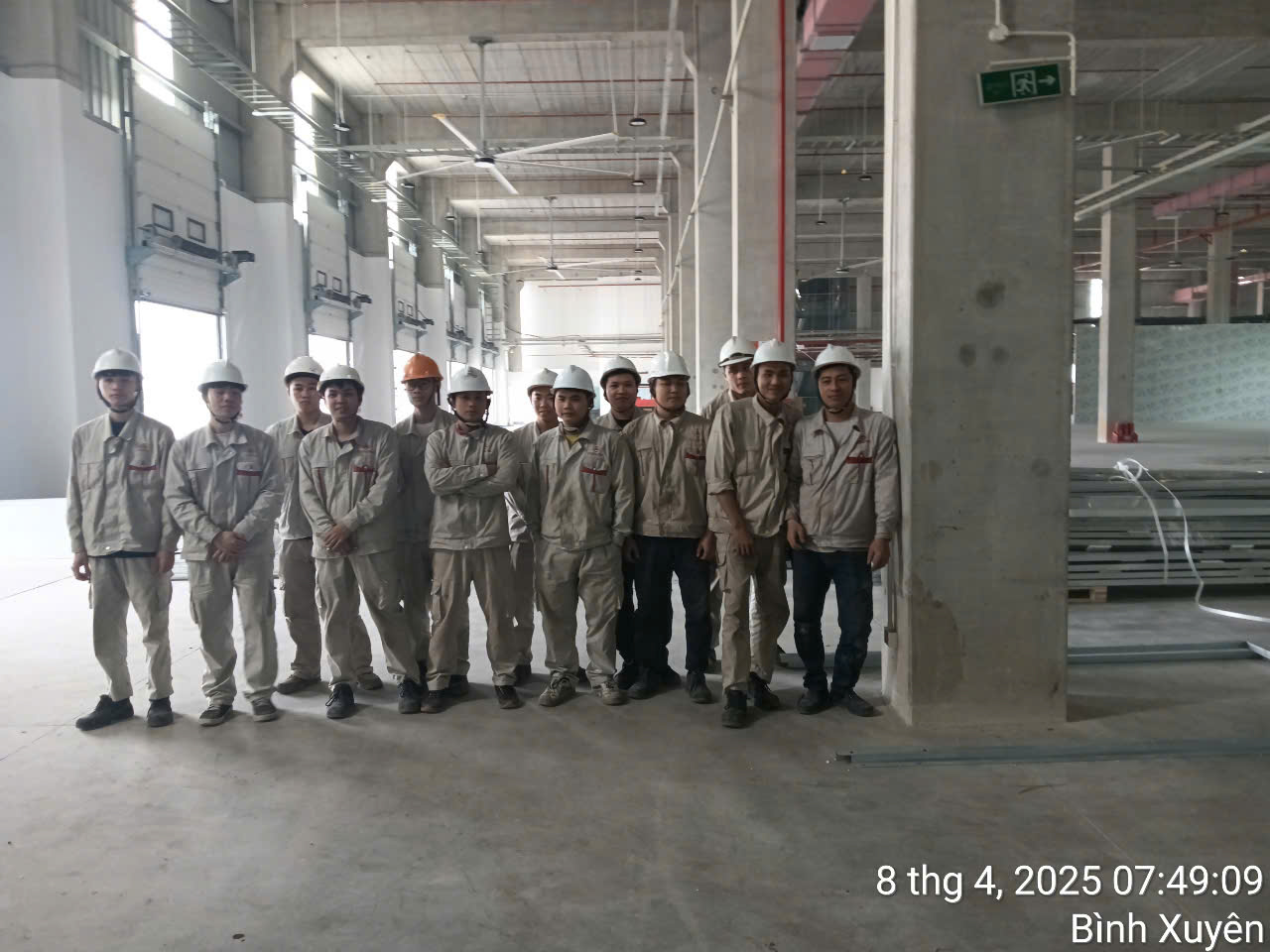 FUJIALPHA lắp đặt ”thần tốc”, đảm bảo tiến độ dự án tại Vĩnh Phúc