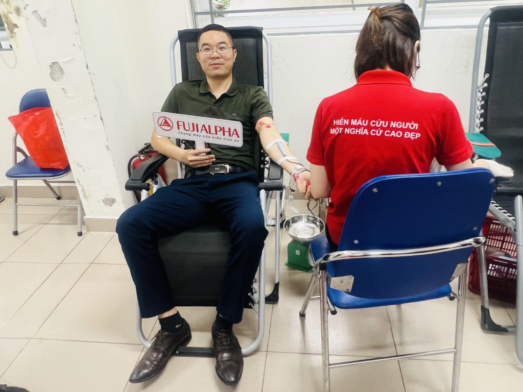 FUJIALPHA tổ chức chương trình hiến máu tình nguyện “Kết nối yêu thương – Tiếp nhịp đập sống”