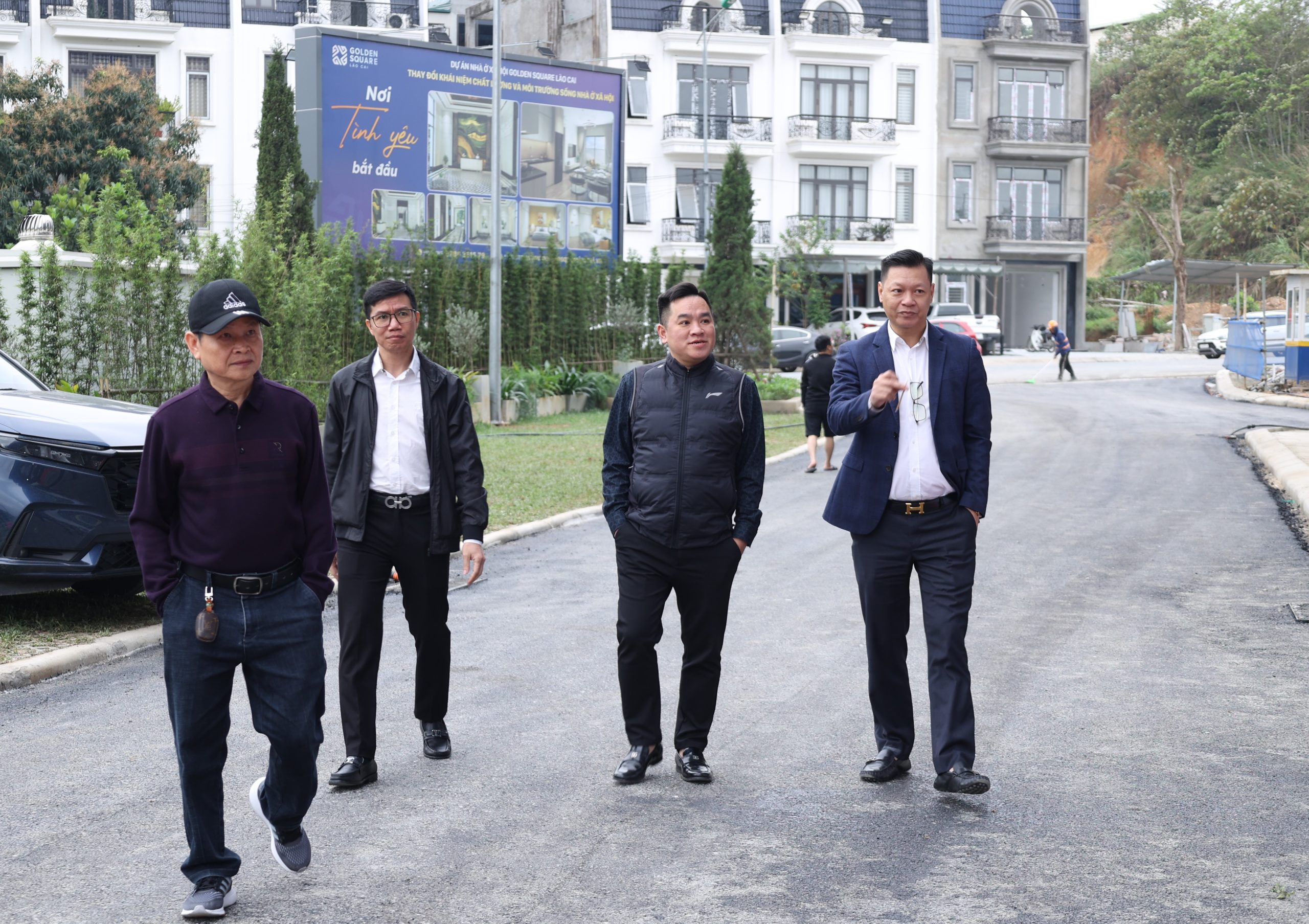 Lễ ký kết hợp đồng mua bán dự án NOXH Golden Square Lào Cai và khai trương sảnh tòa N01A