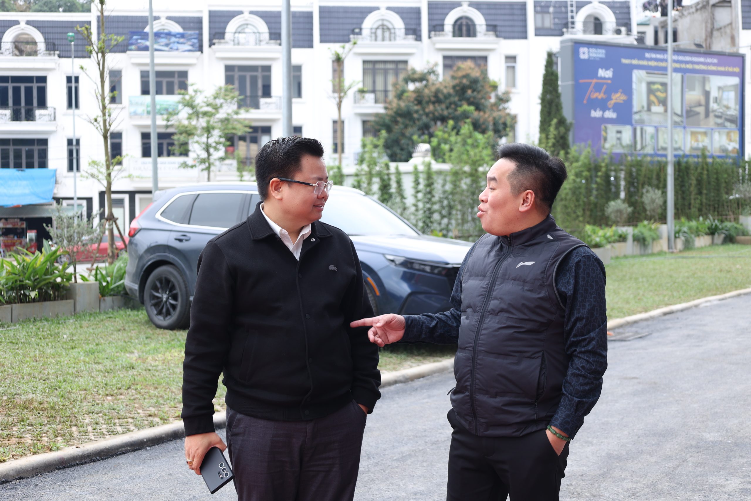 Lễ ký kết hợp đồng mua bán dự án NOXH Golden Square Lào Cai và khai trương sảnh tòa N01A