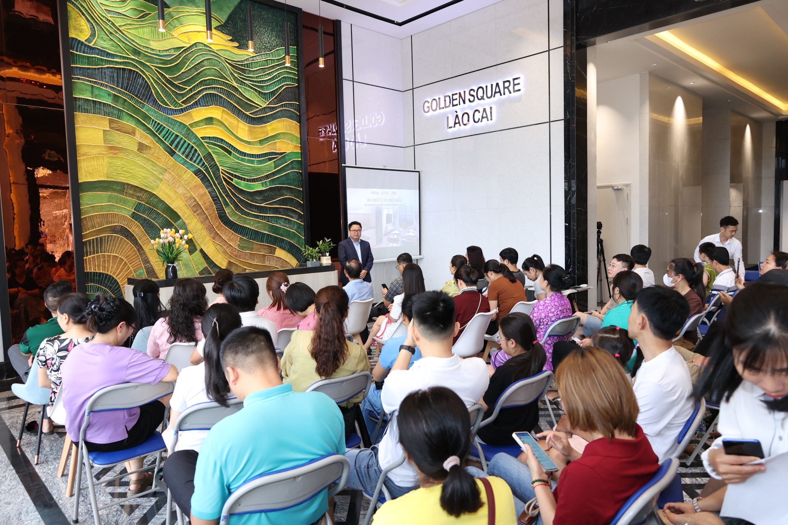 Ngập tràn cảm xúc tại Lễ ra mắt căn hộ mẫu NOXH Golden Square Lào Cai