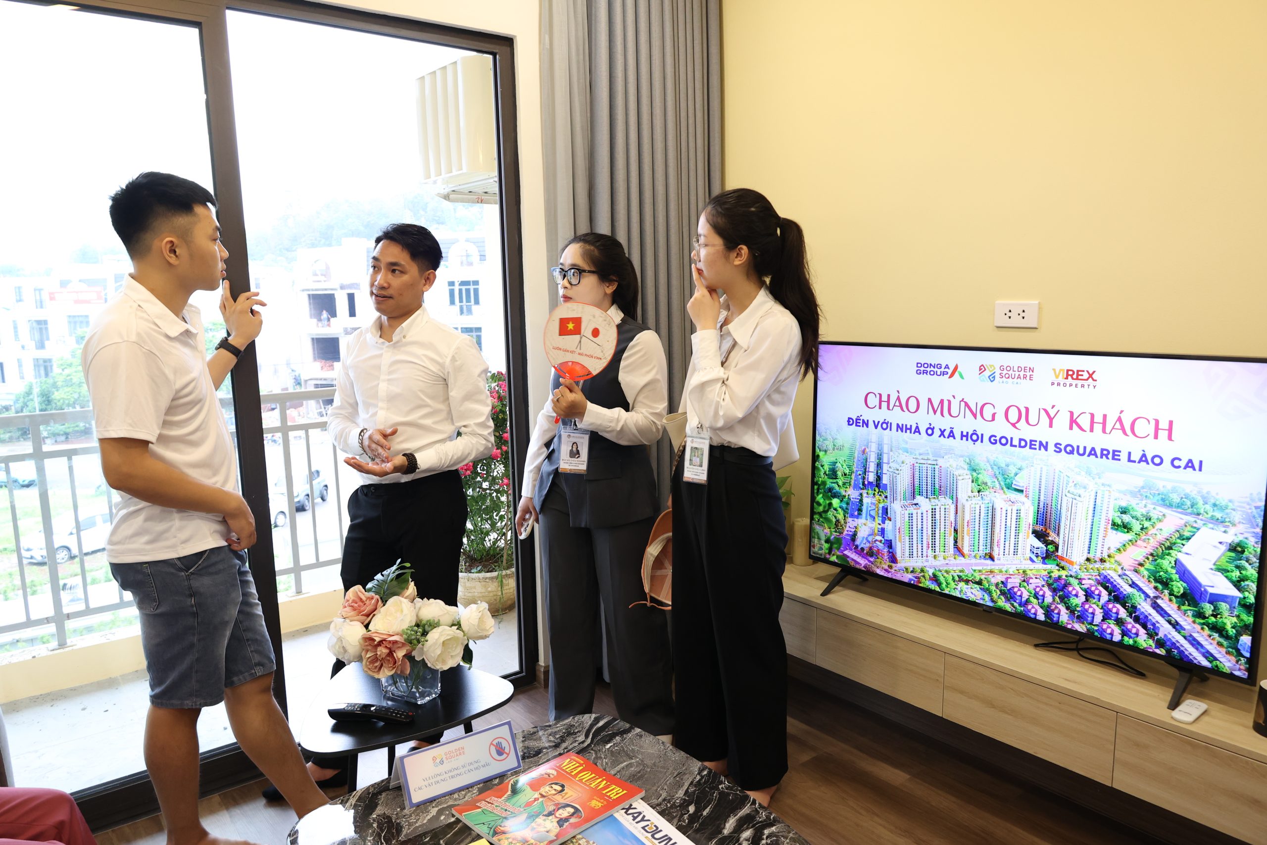 Ngập tràn cảm xúc tại Lễ ra mắt căn hộ mẫu NOXH Golden Square Lào Cai