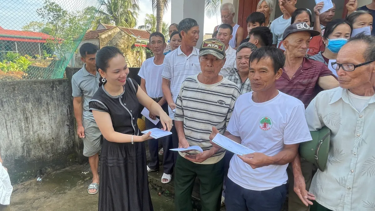 Người Alphanam nối dài những nghĩa cử tương thân tương ái