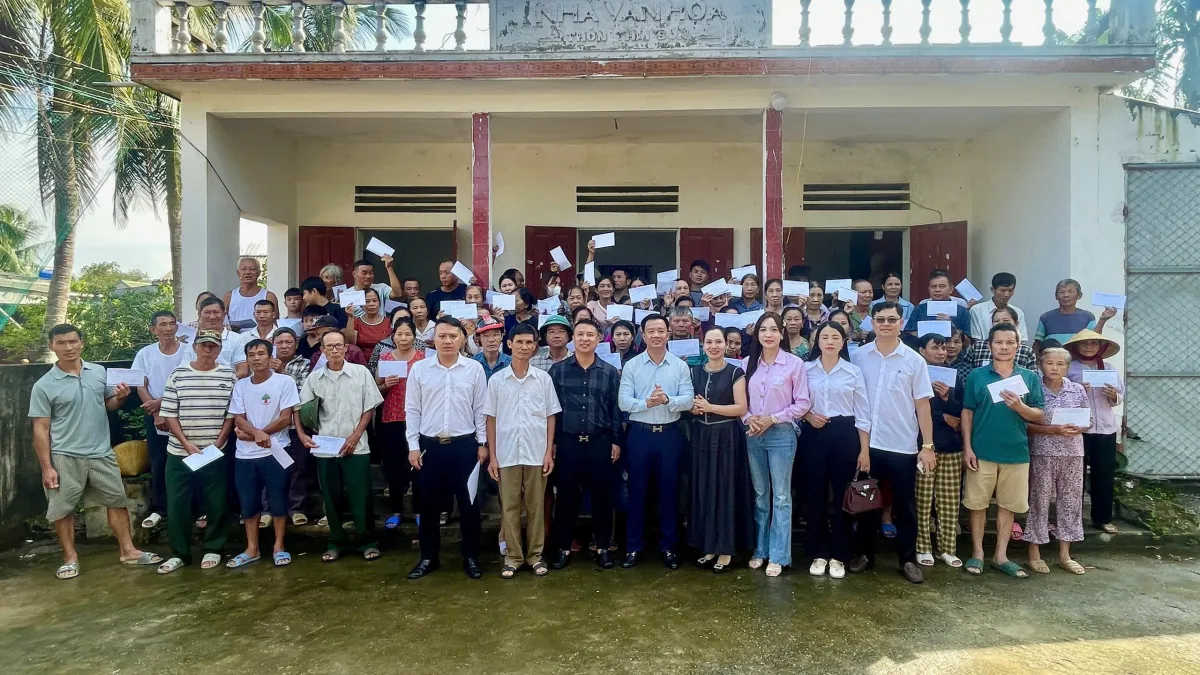 Người Alphanam nối dài những nghĩa cử tương thân tương ái