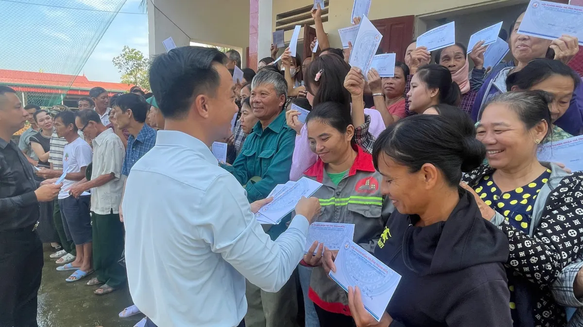 Người Alphanam nối dài những nghĩa cử tương thân tương ái